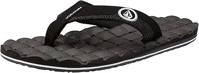 Volcom Men's Recliner Sandal Flip Flop for Ultimate Comfort