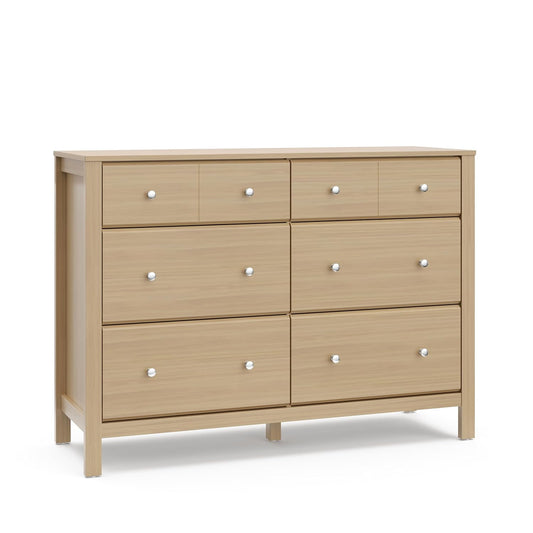 Storkcraft Horizon 6 Drawer Dresser for Modern Kids Rooms