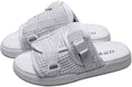 DracoSlides Reflective Slides for Men and Women - Cushioned Arch