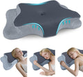 Cervical Pillow for Neck Pain Relief - Ergonomic Memory Foam Support