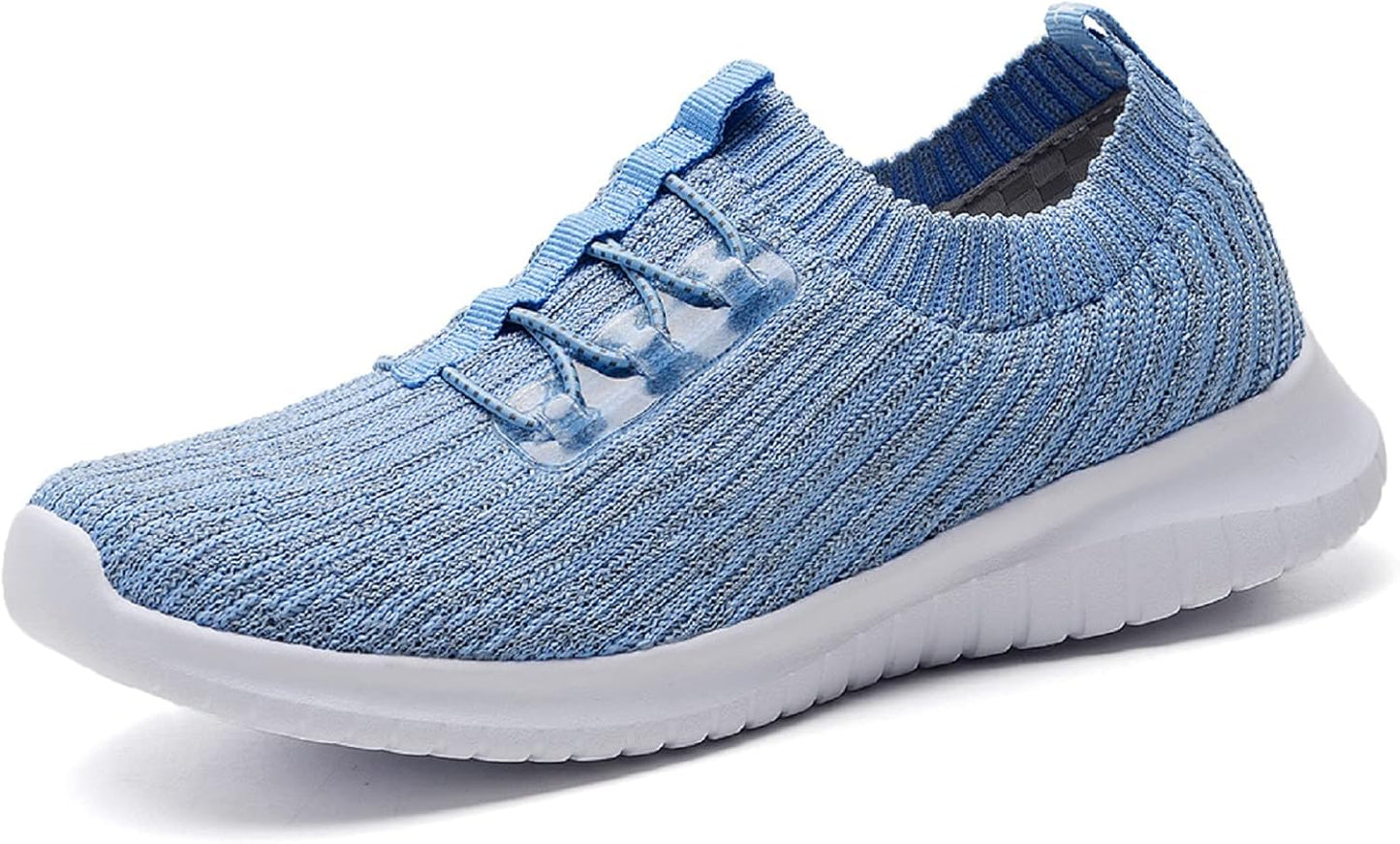 Comfortable Walking Shoes for Women - Slip On Athletic Sneakers
