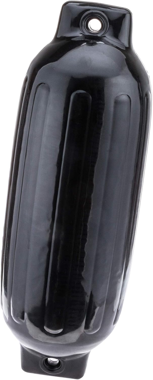 Seachoice Twin Eye Ribbed Inflatable Boat Fender for Protection