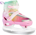 Adjustable Ice Skates for Kids Boys Girls - Growable Warm Ice Skating