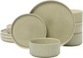 Solana Coast 12 Piece Stoneware Dinnerware Set - Service for 4