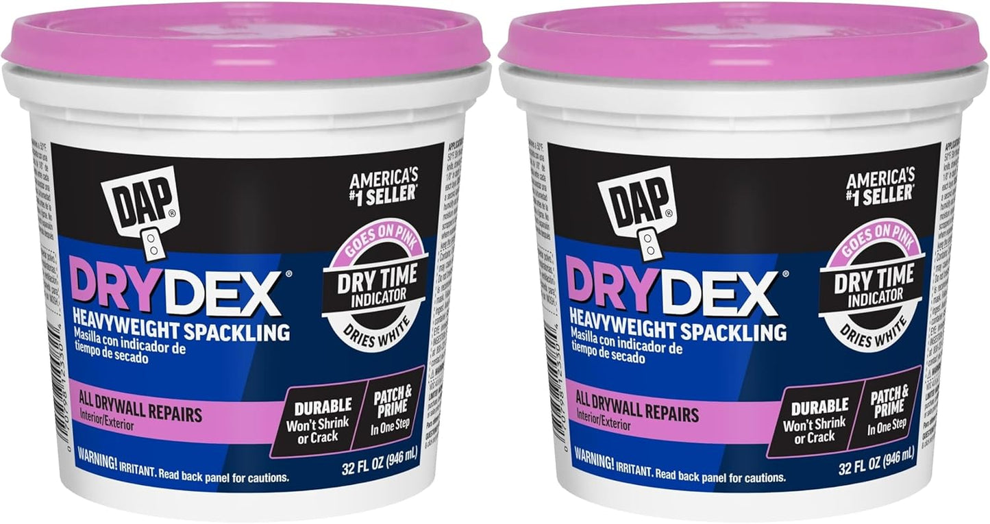 1 qt Dap 12330 DryDex Spackling for Interior and Exterior Use