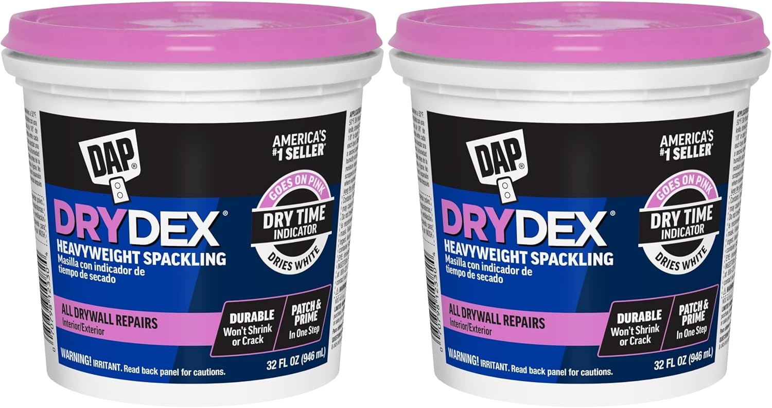 1 qt Dap 12330 DryDex Spackling for Interior and Exterior Use