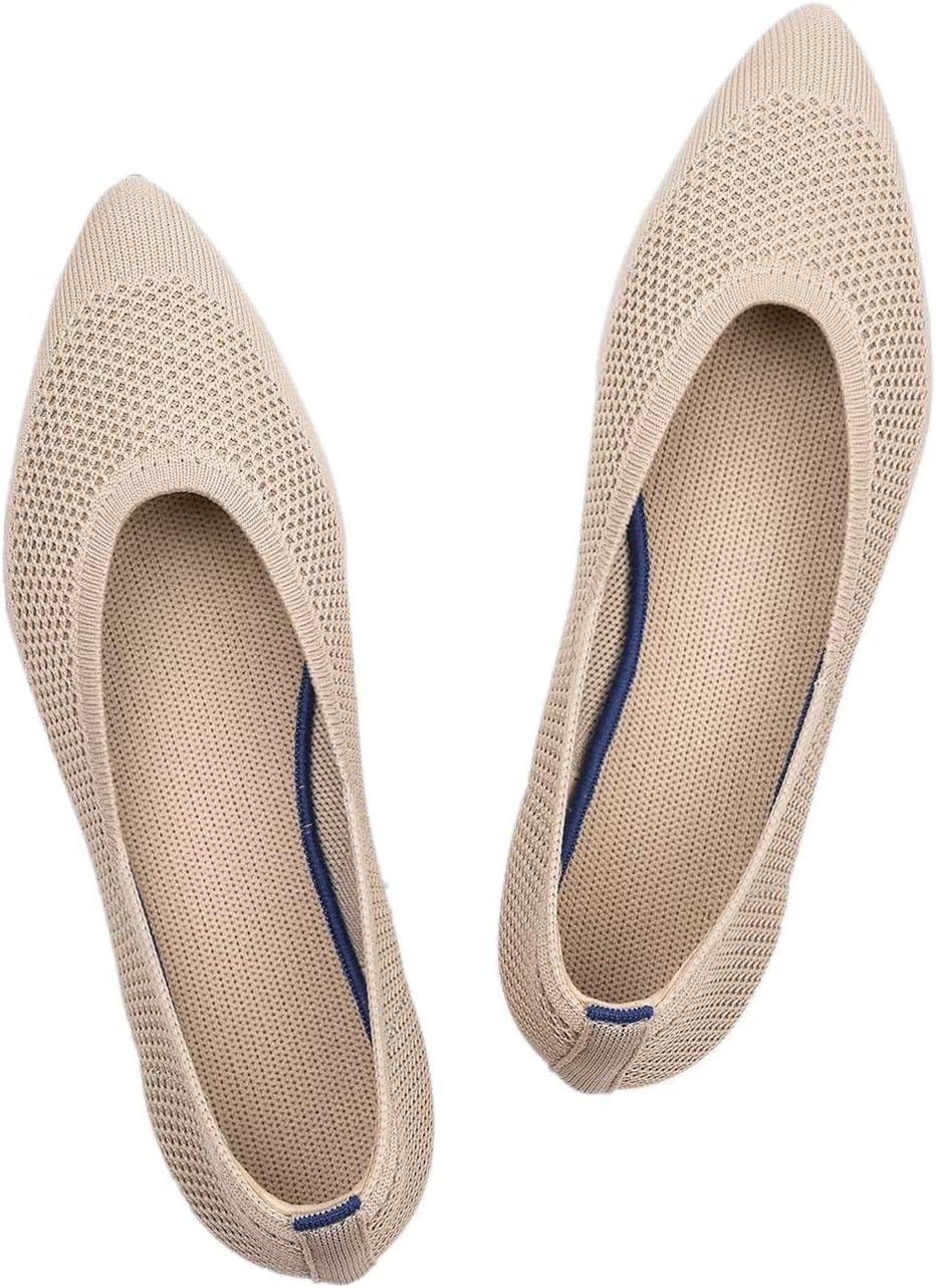 Frank Mully Womens Pointed Toe Flats for Comfort and Style