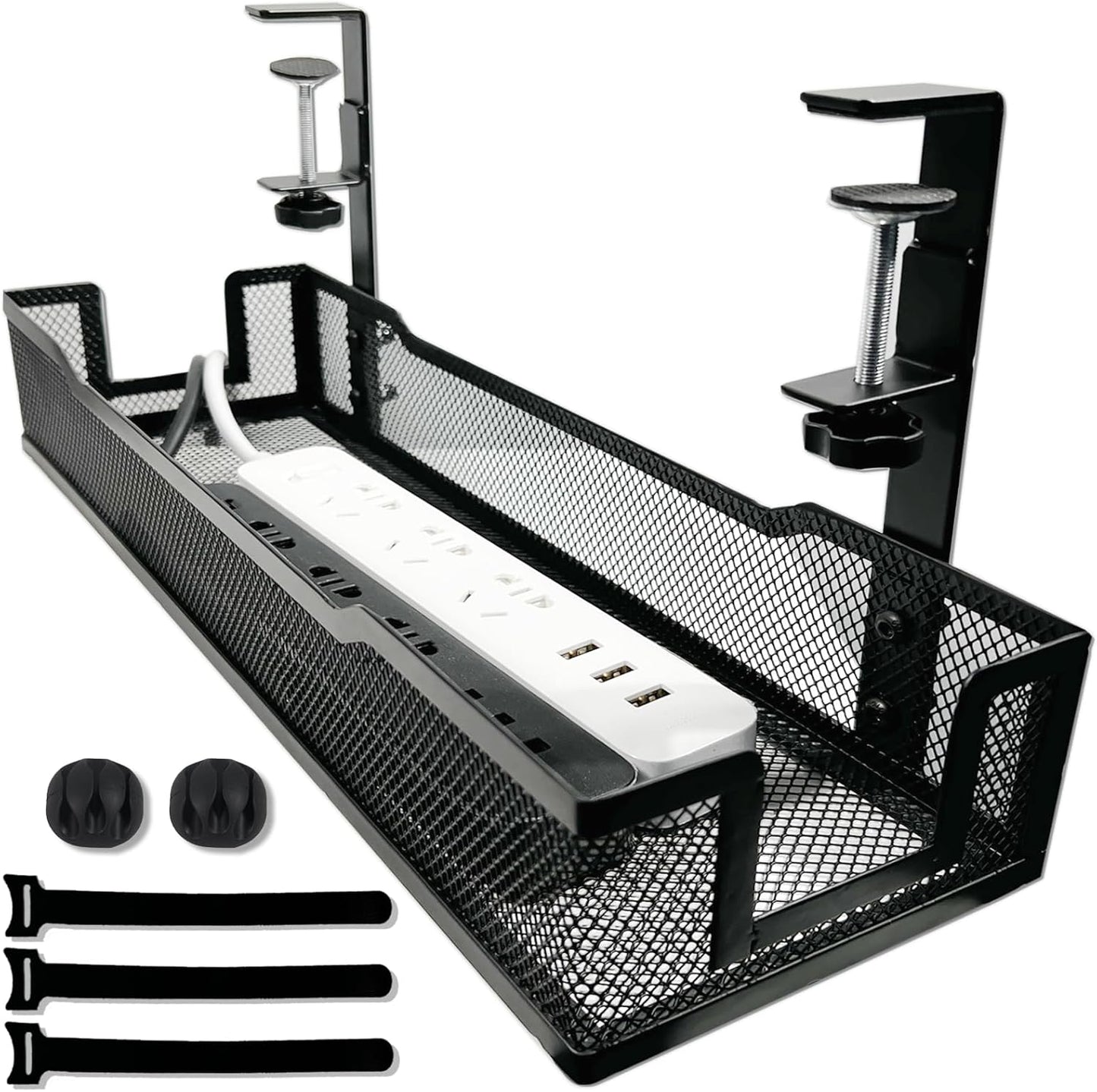 Bounaspace Clamp-On Cable Tray - Easy Install