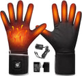 Heated Gloves Rechargeable Electric Battery - Thin Breathable Liner