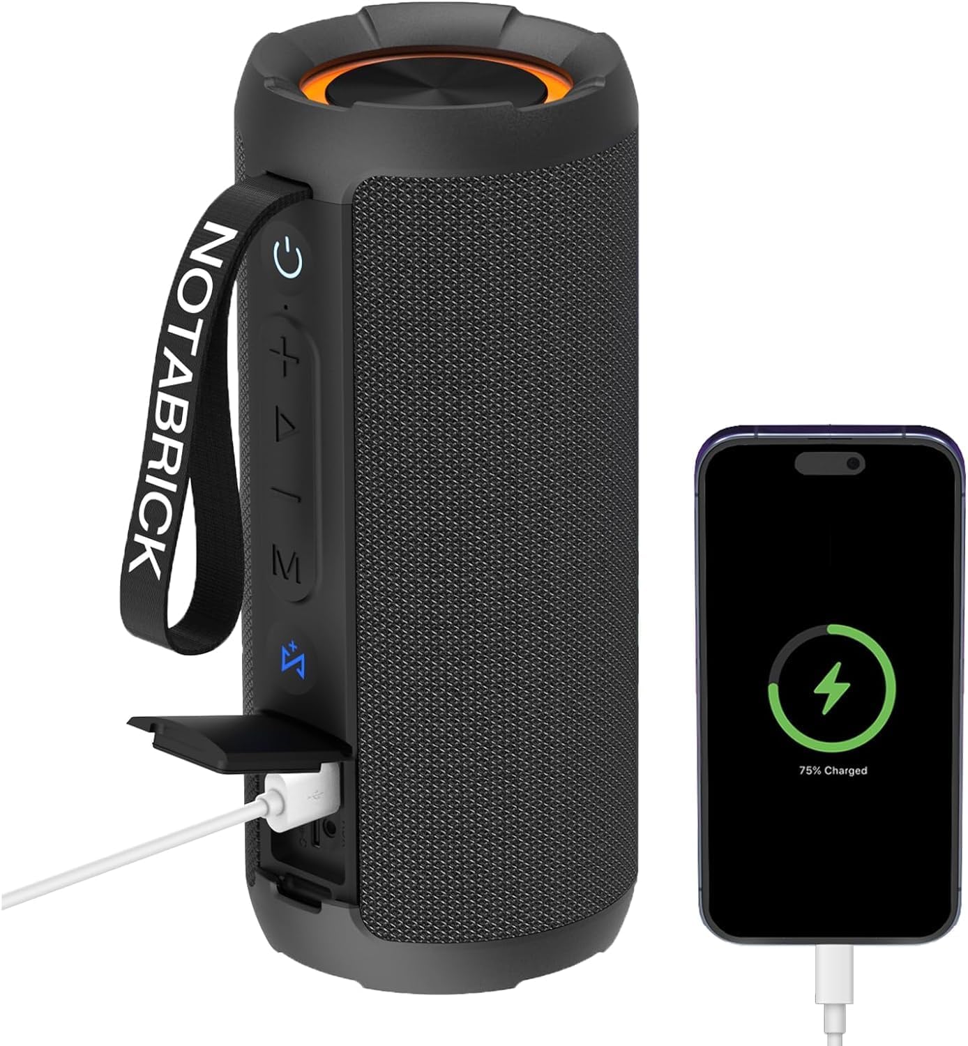 NOTABRICK 40W Bluetooth Speaker: Deep Bass Powerhouse
