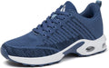 Womens Breathable Knitted Running Shoes - Air Cushion Support