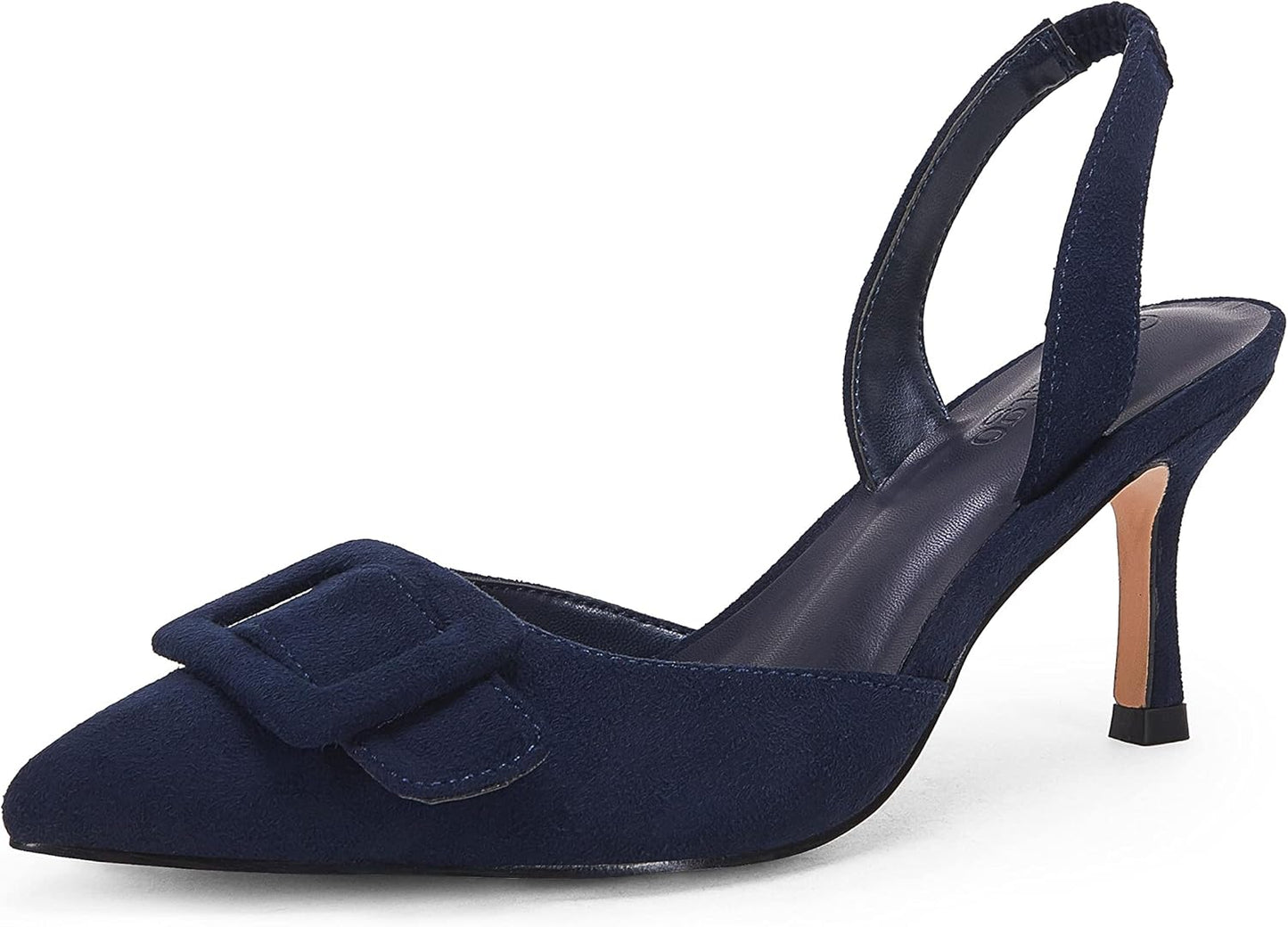 Coutgo Womens Slingback Heels for Elegant Wedding Parties