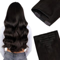Invisi Edge 20in Seamless Clip in Hair Extensions - Natural Blend