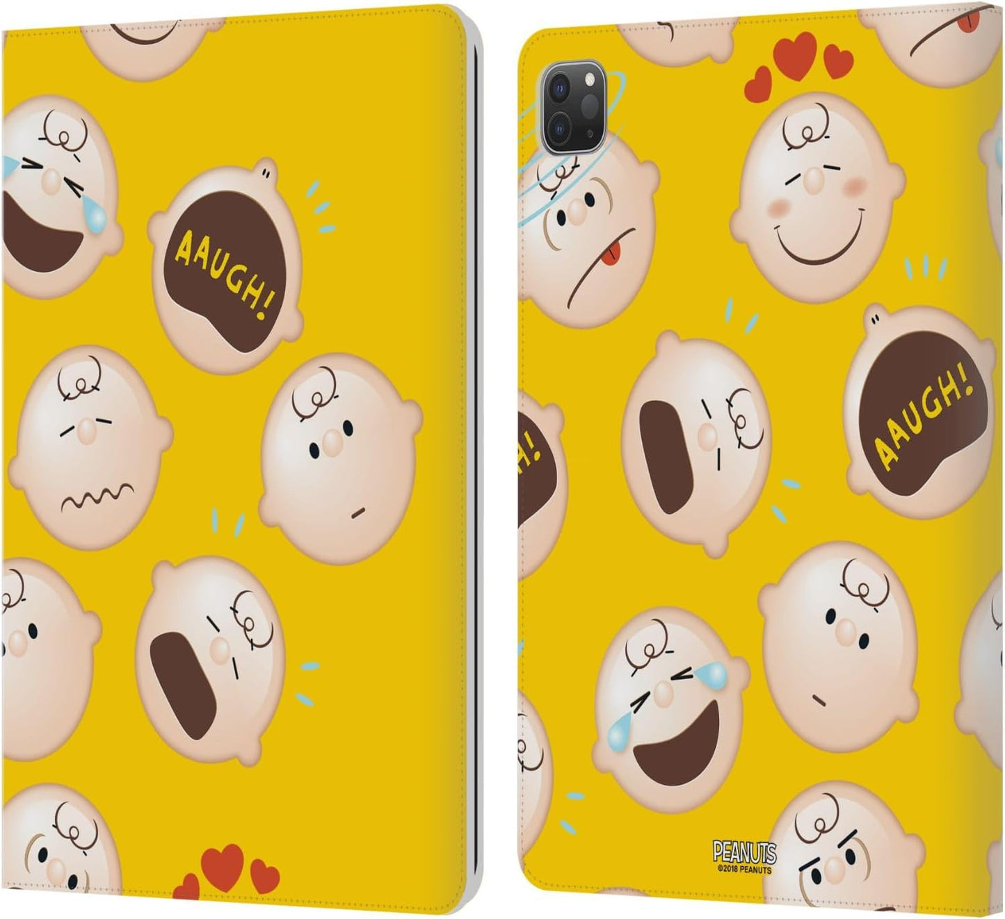 Peanuts Charlie Brown Leather Wallet Case for iPad Pro 11