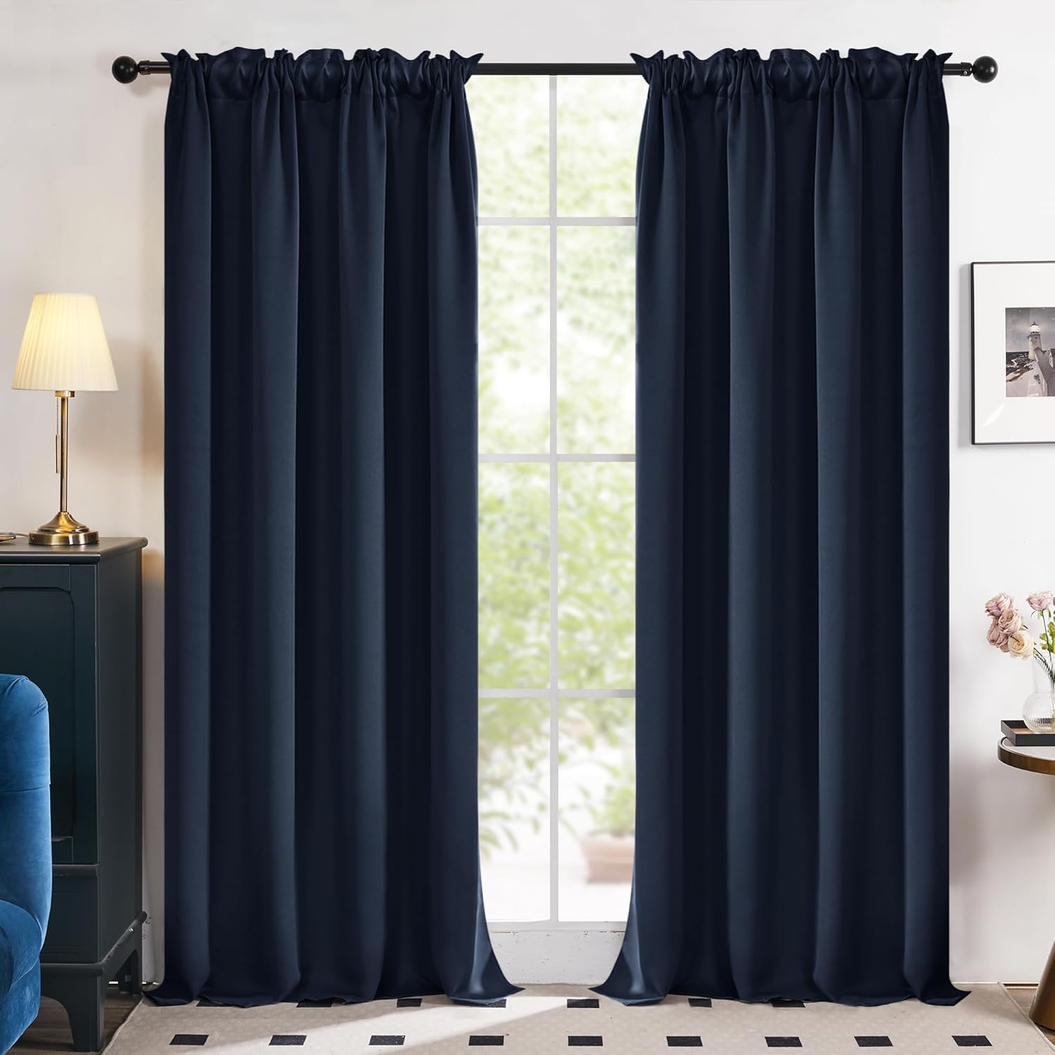Deconovo Blackout Curtains for Bedroom and Living Room Use
