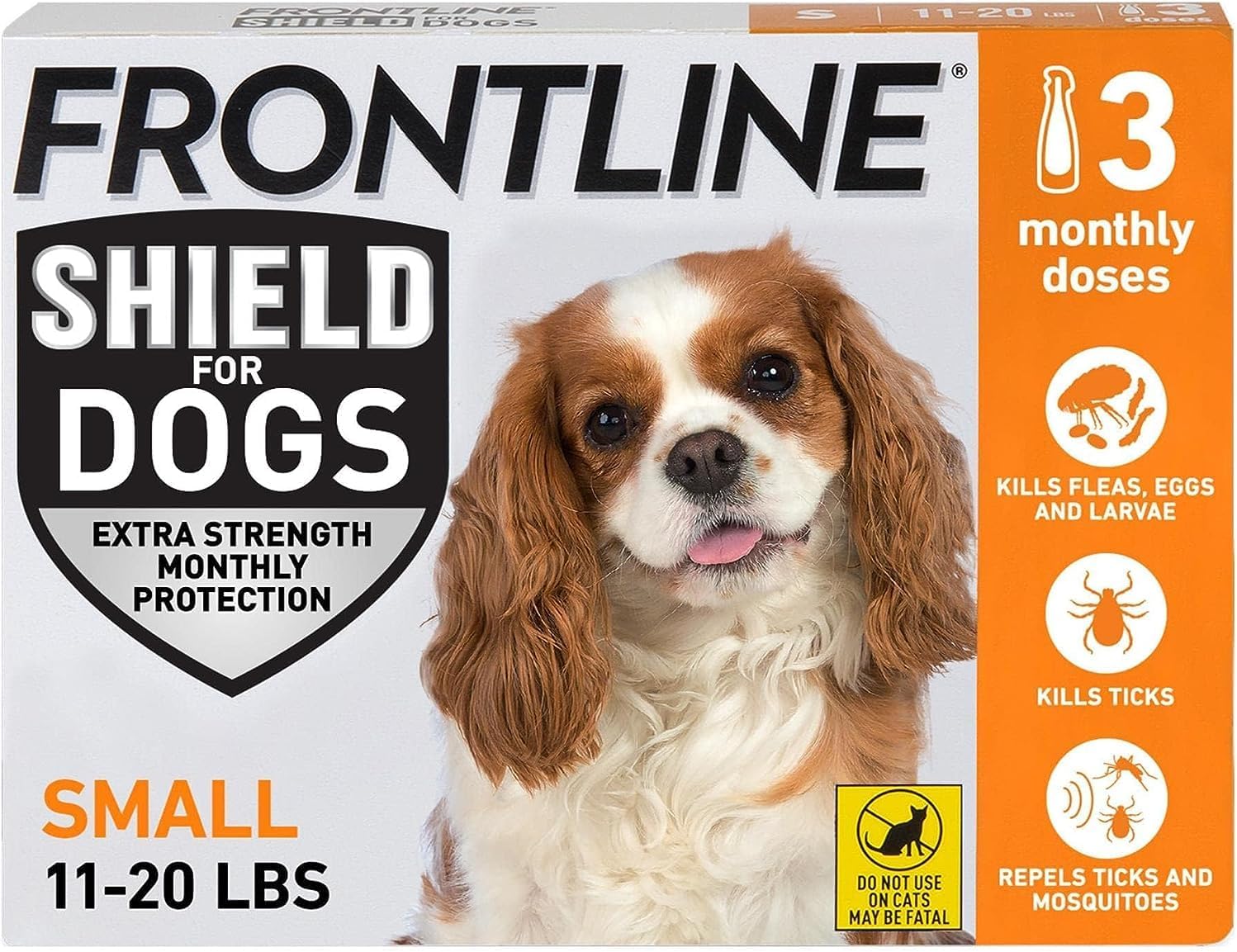 FRONTLINE Shield Flea & Tick Treatment for Small Dogs