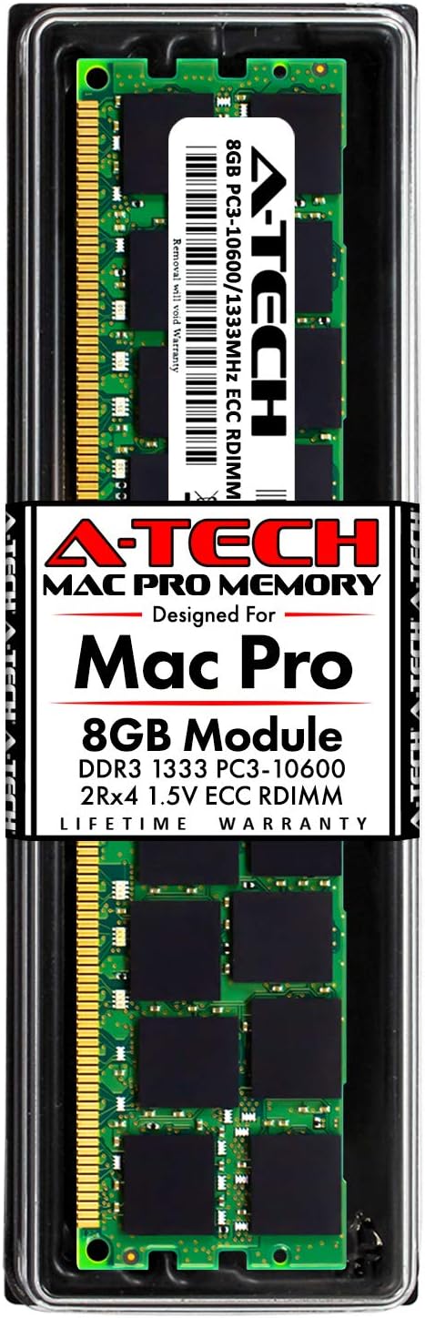 8GB ECC RDIMM Memory Upgrade for Mac Pro Mid 2010 & 2012