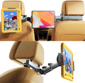 iPad Holder for Car Backseat Tablet Mount - Easy View for Kids