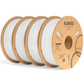ELEGOO PLA Plus Filament 1.75mm White 4KG for 3D Printing