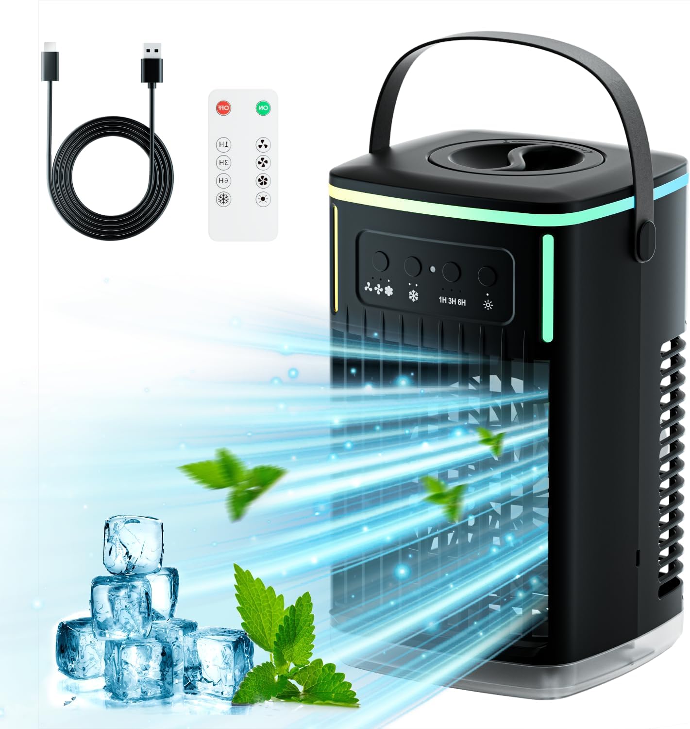 Vamoar Portable Air Cooler: Instant Cooling Anywhere!