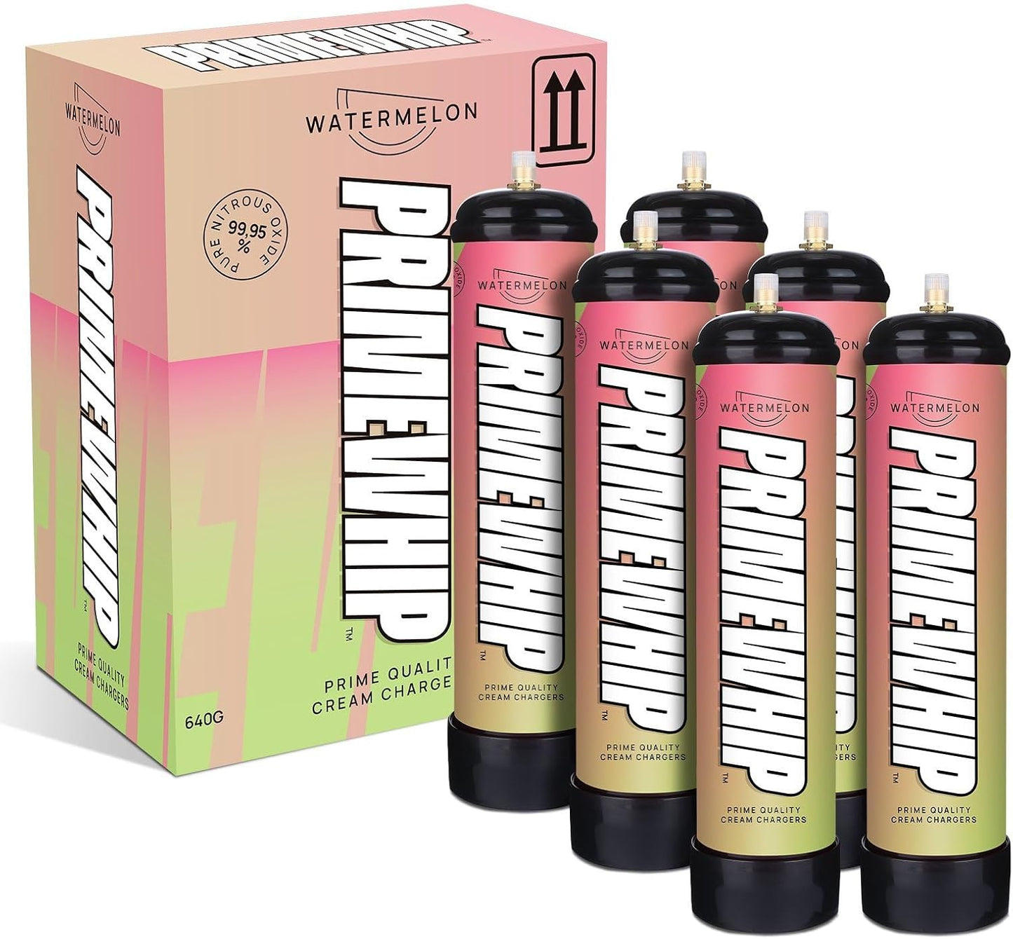 Prime Whip 640G Watermelon - Ultimate Whip It Tank for Cream