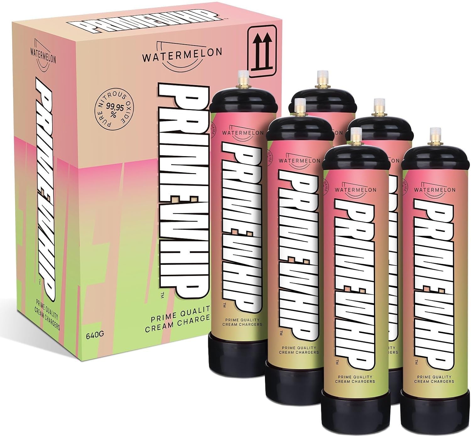 Prime Whip 640G Watermelon - Ultimate Whip It Tank for Cream