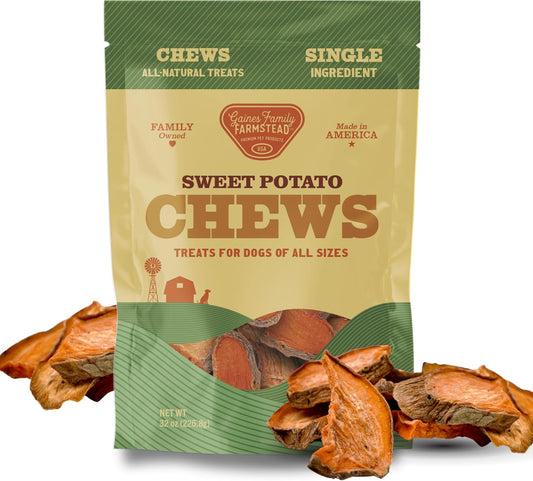 Gaines Family Farmstead Sweet Potato Chews for Dogs - 32 oz Bag