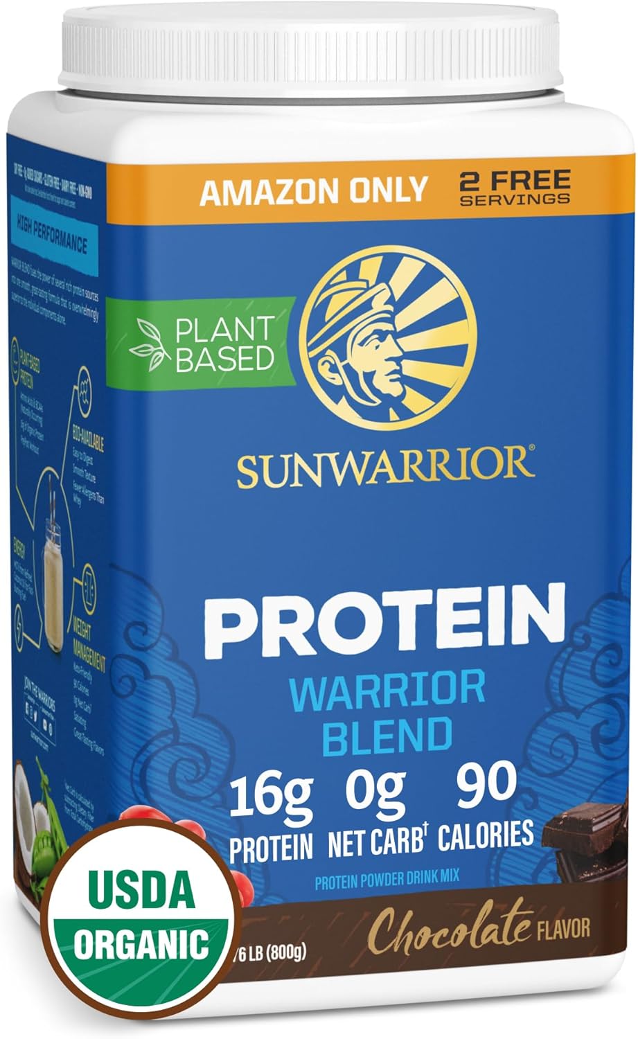 Organic Plant Based Protein Powder for Active Lifestyles