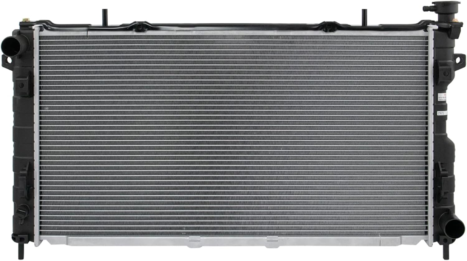 TRQ Radiator Assembly Aluminum Core for Dodge Caravan 2005-2007