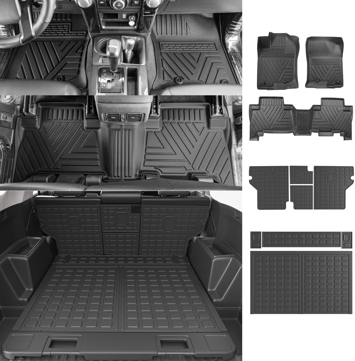 Toyota 4Runner Floor Mat Set 2013-2024 - Custom Fit & Durable