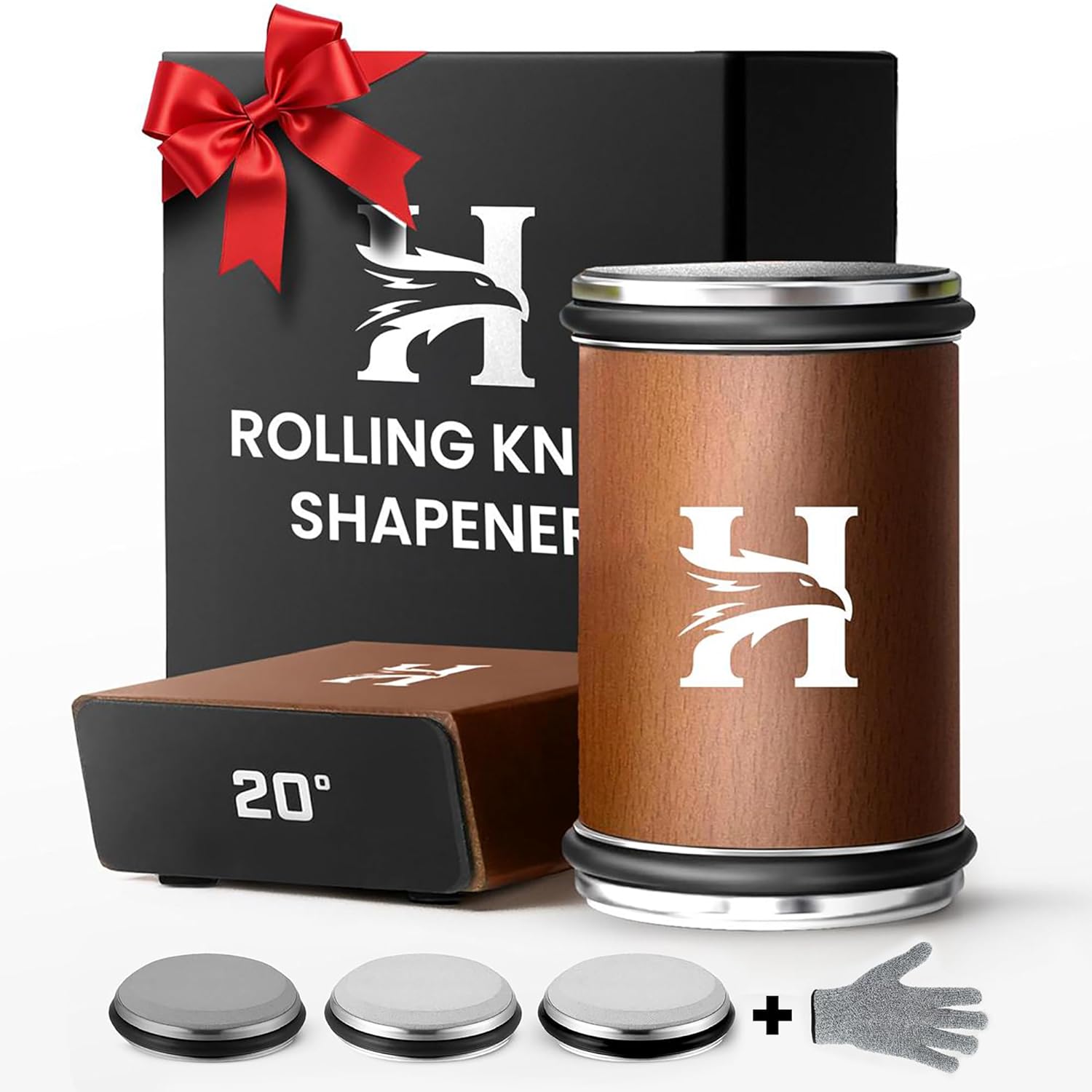 High Carbon Stainless Steel Rolling Knife Sharpener for Precision