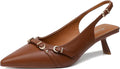 Mostrin Kitten Heels Pointed Toe Pumps - Comfortable Low Heel Style