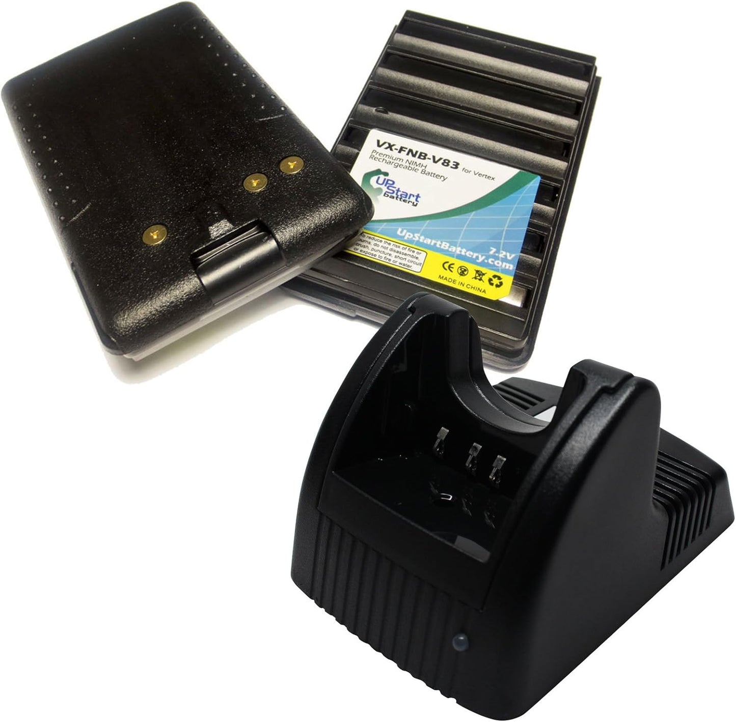 2 Pack Replacement Yaesu VX-170 Battery and Charger Set