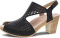 Teagan Peep Toe Sandal for Women - Stylish Heel with Comfort