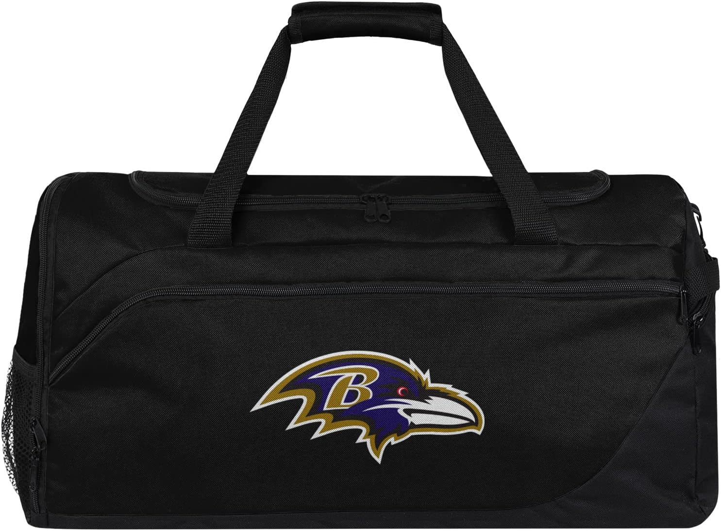 FOCO NFL Solid Big Logo Duffle Bag for Sports Enthusiasts