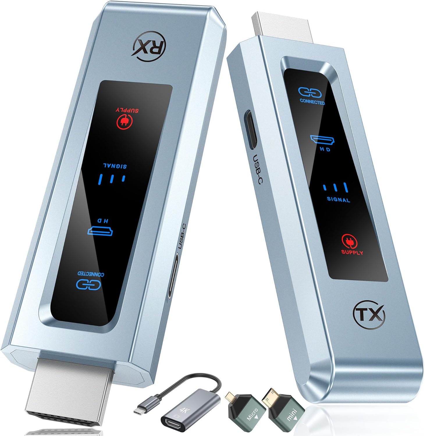 Wireless HDMI Transmitter and Receiver for 4K Streaming