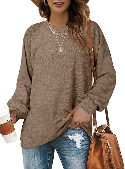Women's Oversized Pullover Sweatshirts for Fashionable Comfort