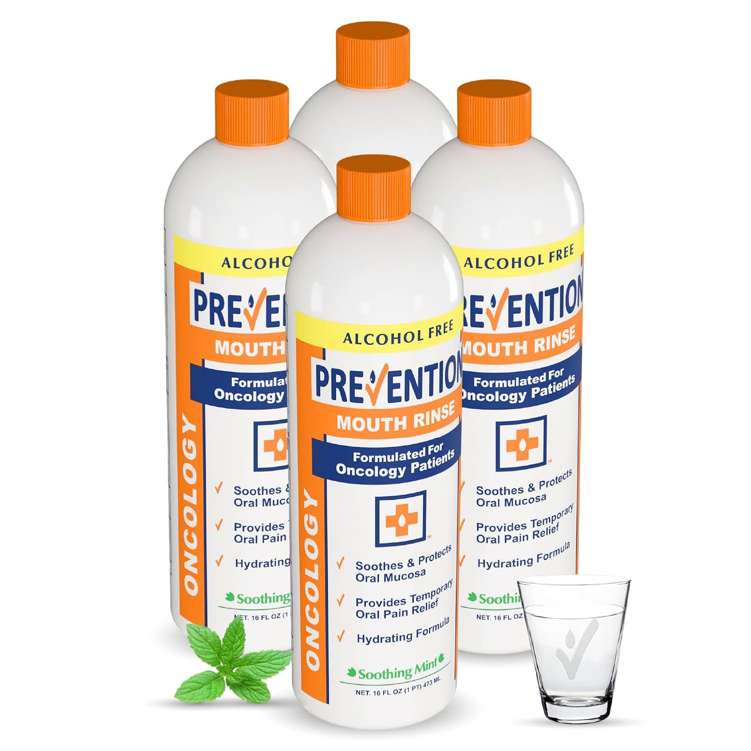 Oncology Alcohol Free Mouthwash for Soothing Dry Mouth Relief