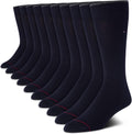 Tommy Hilfiger Mens Dress Socks 10-Pack - Comfort Crew Socks