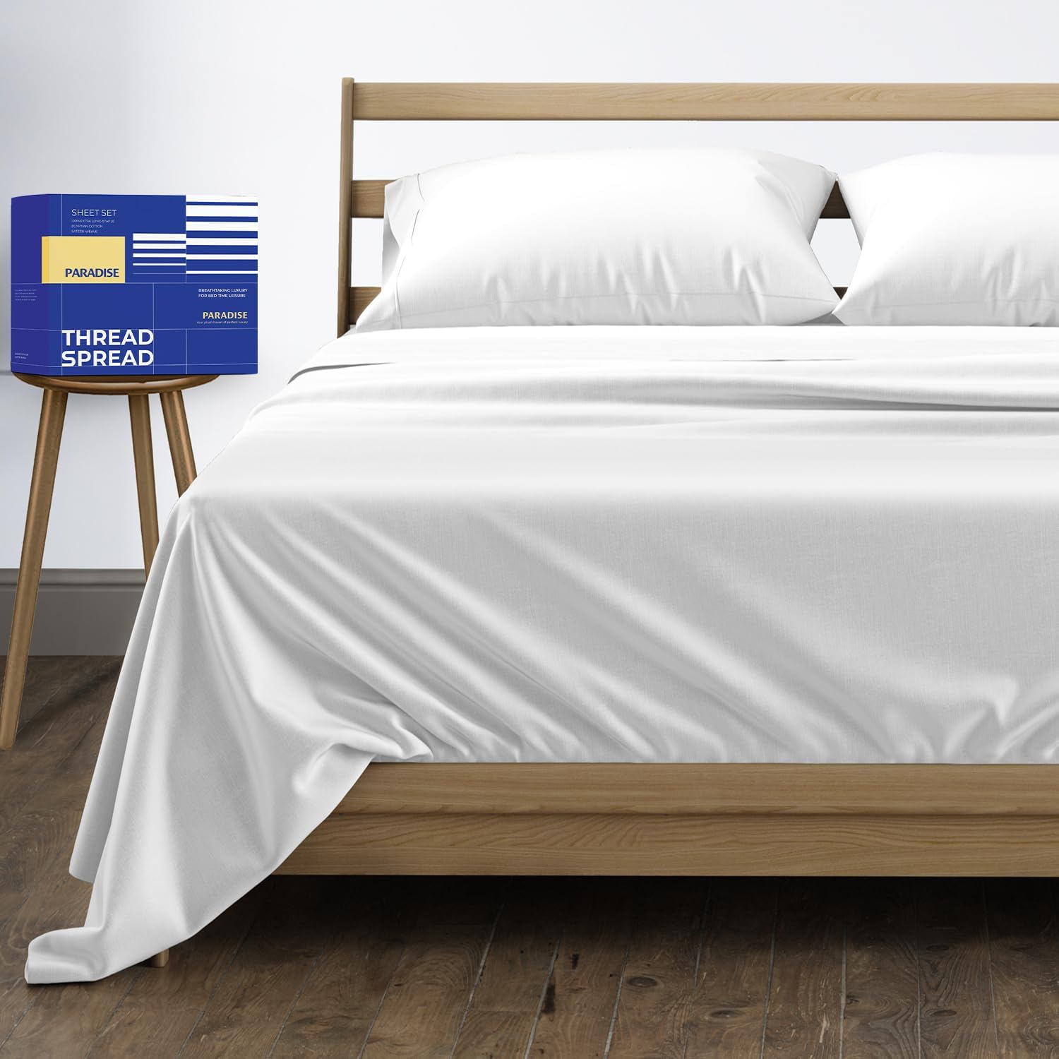 Luxurious 100% Egyptian Cotton California King Sheets Set