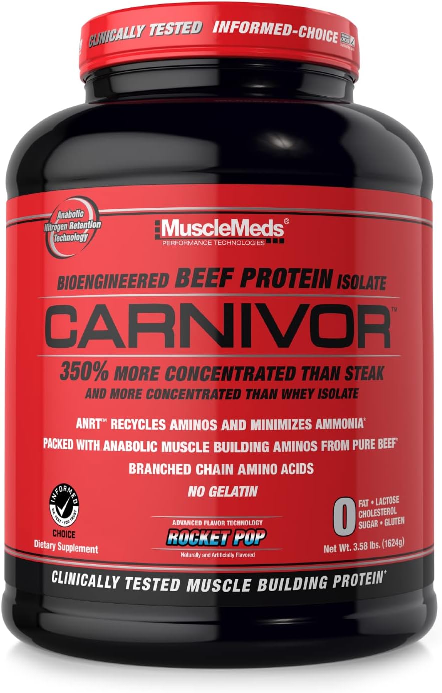CARNIVOR Beef Protein Isolate Powder for Muscle Building and Recovery
