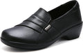 UZB Loafers for Women Low Heel Slip On Shoes - Comfortable Everyday as