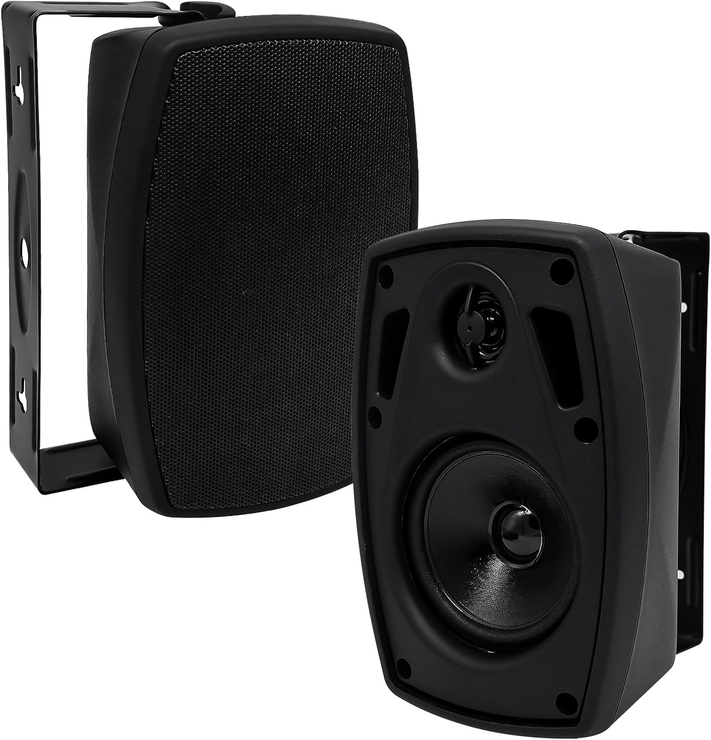 Bluetooth Outdoor Wall Speakers - Waterproof Design, for Patio & Pool