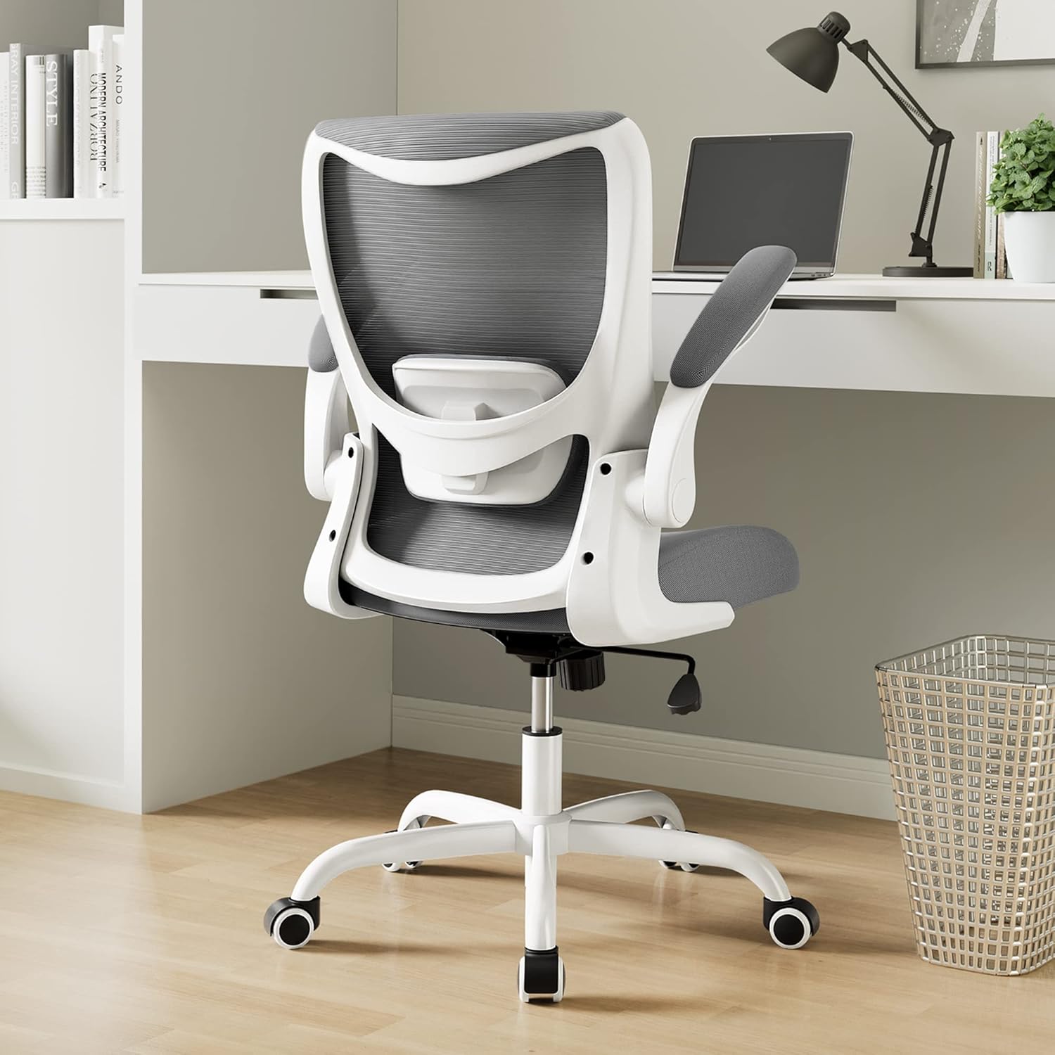 Ergonomic Desk Chair with Adjustable Lumbar Support for Comfort