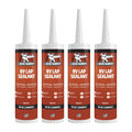 Liquid Rubber RV Lap Sealant White 4 Pack - Flexible RV Roof Seal
