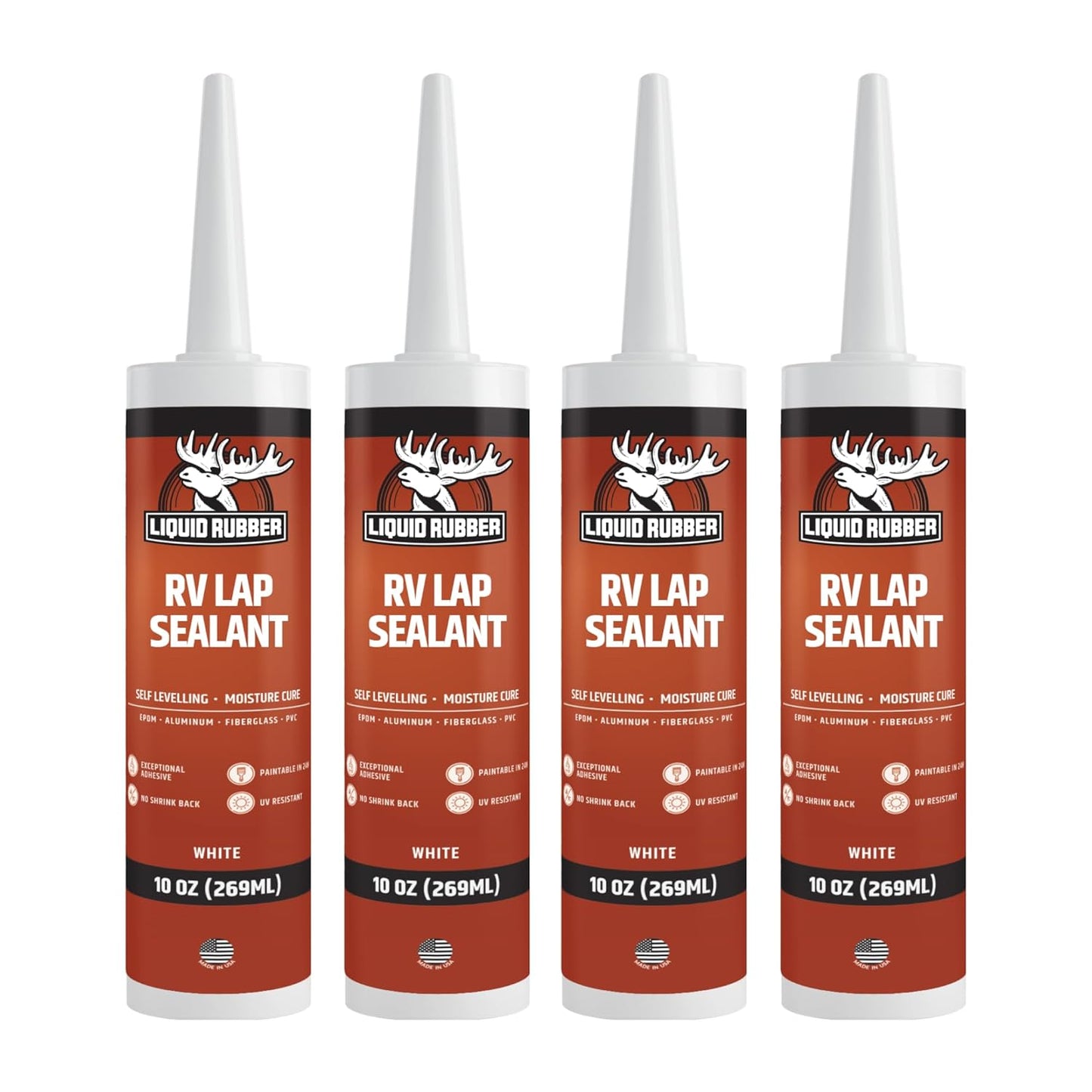 Liquid Rubber RV Lap Sealant - Flexible, Durable, Easy to Apply