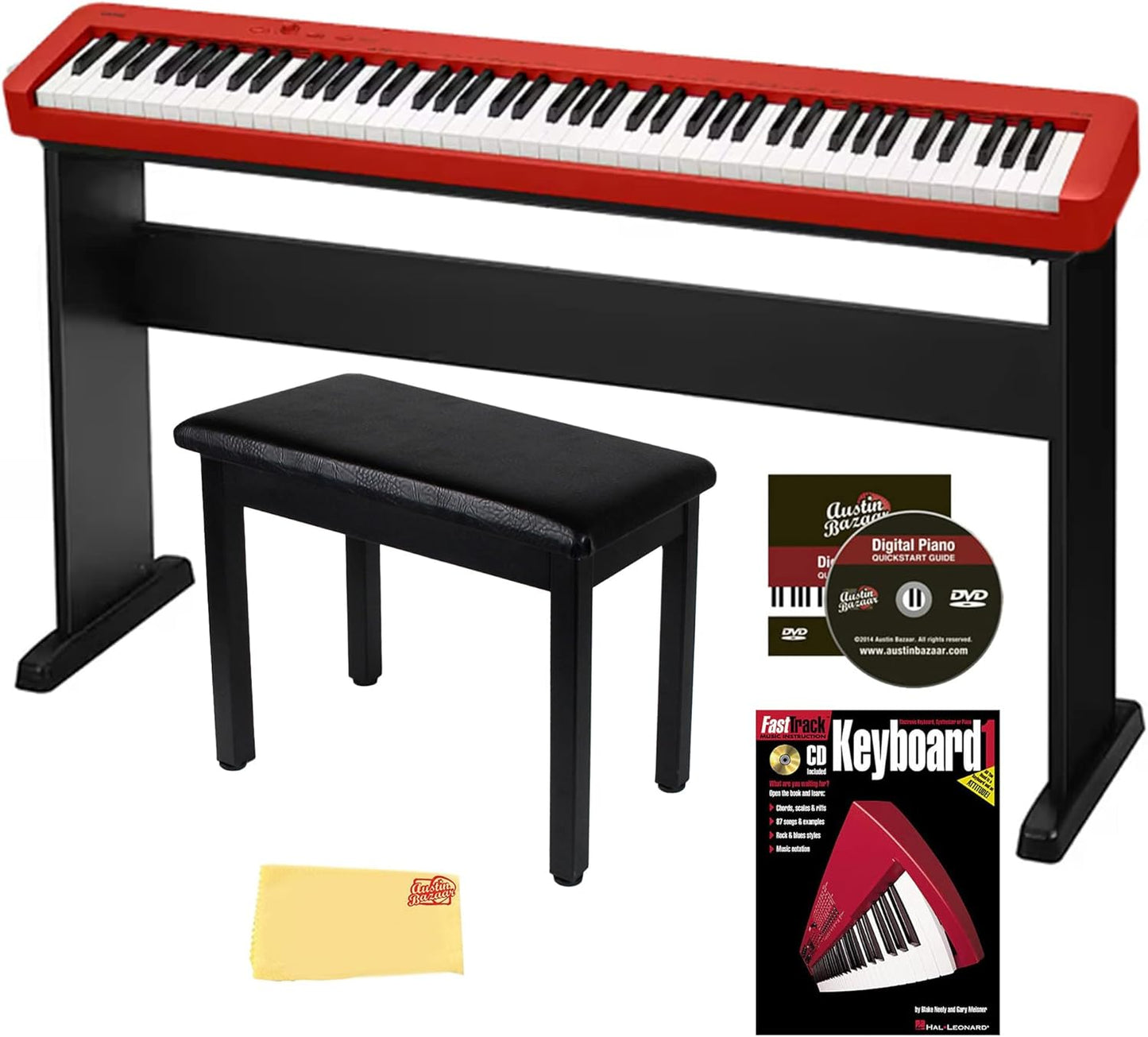 Casio CDP-S160 88-Key Compact Digital Piano with Accessories