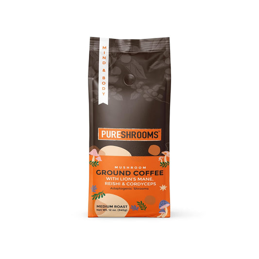 PureShrooms Mushroom Coffee: Mind & Body Boost