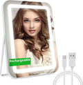 14.5 in Rechargeable Vanity Mirror with Lights - Portable Cordless