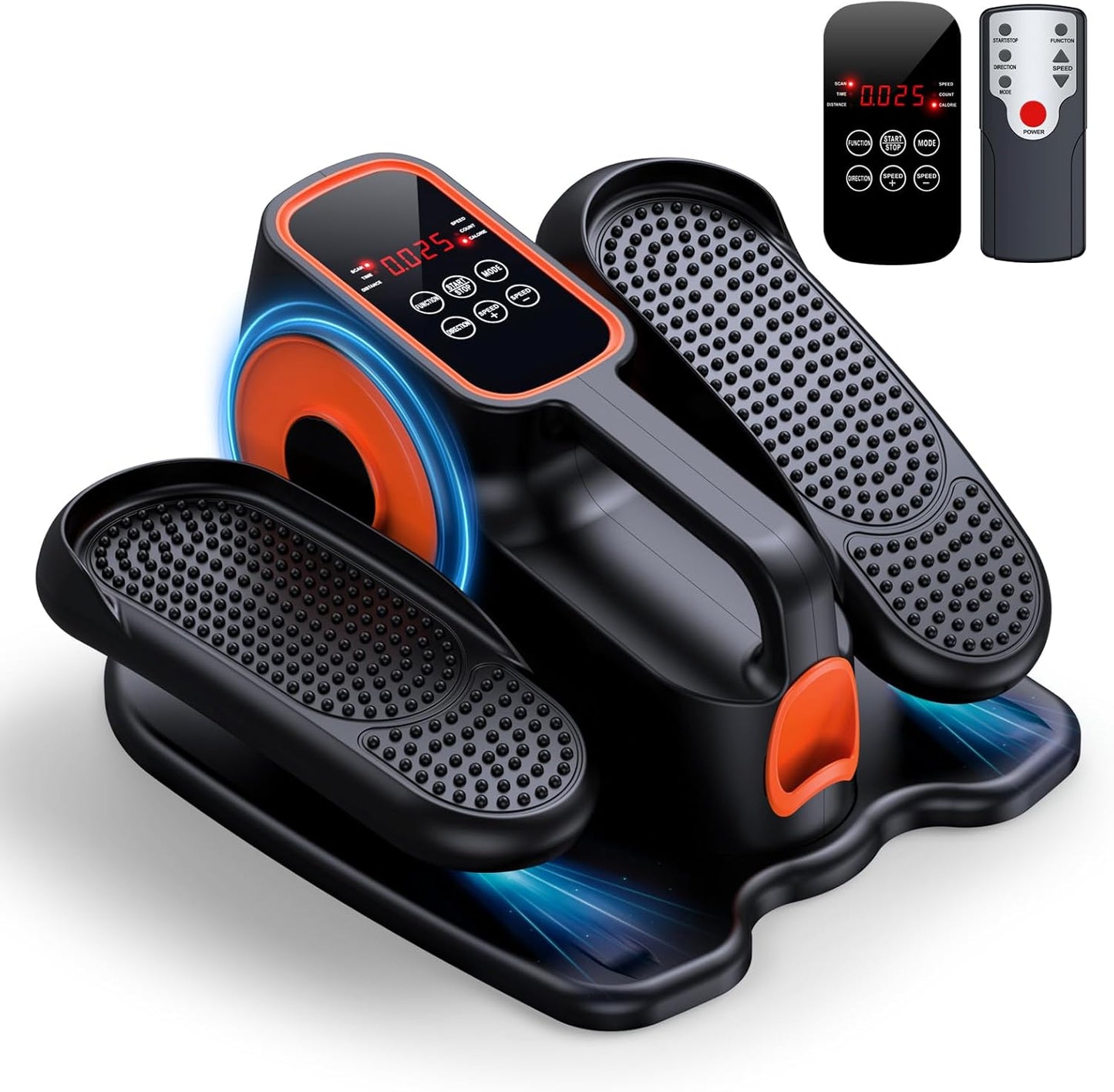 Portable Seated Leg Exerciser w/ Remote Control - 12 Speeds